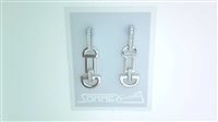 Orecchini Sommer Donna in Oro bianco Diamante 0.13 Ct B&B DIA CT 0.13 G/SI - B&B DIA CT 0.13 G/SI